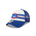 Chicago Cubs Team Stripes Throwback New Era 9FORTY Adjustable Hat product image 1, provided for visual reference and product