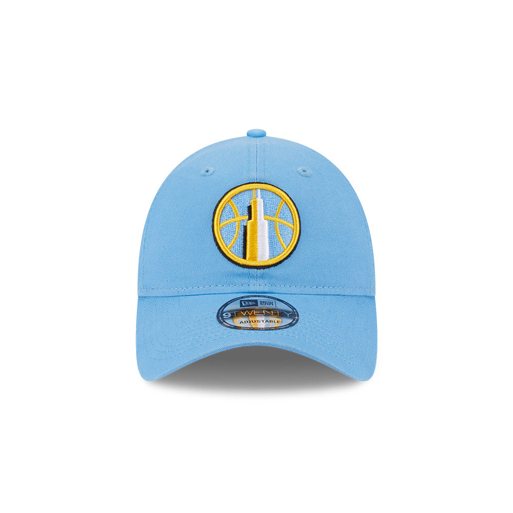 Chicago Sky Blue Classic Game Day New Era 9TWENTY Adjustable Hat product image 2, provided for visual reference and product