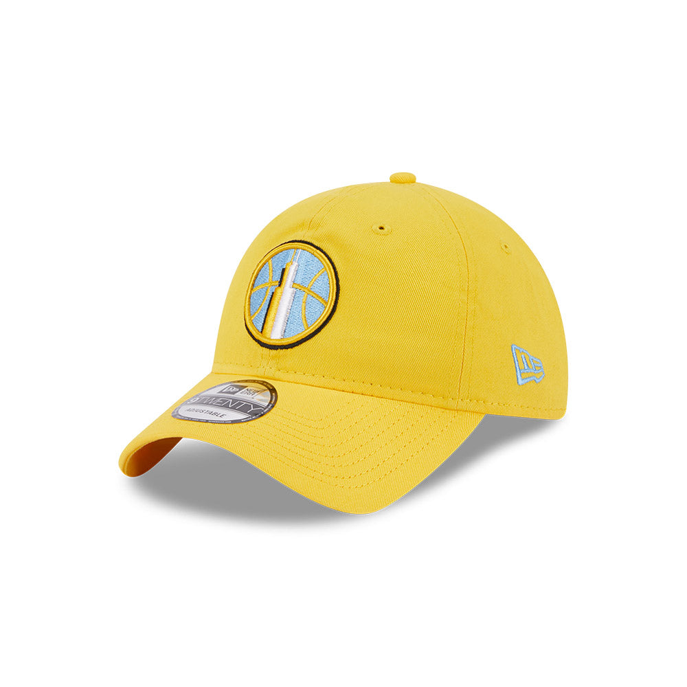 Chicago Sky Classic Yellow Game Day New Era 9TWENTY Adjustable Hat product image 1, provided for visual reference and