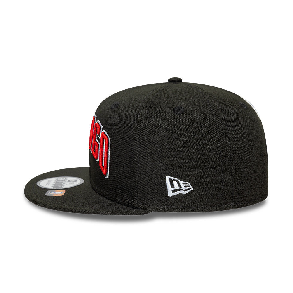 Chicago Bulls NBA Statement New Era 9FIFTY Snapback Hat product image 5, provided for visual reference and product detail