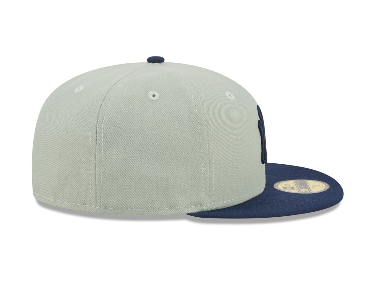 New York Yankees MLB New Era Men Navy/Grey 59Fifty Two Tone Color Pack Fitted Hat product image 6, provided for visual