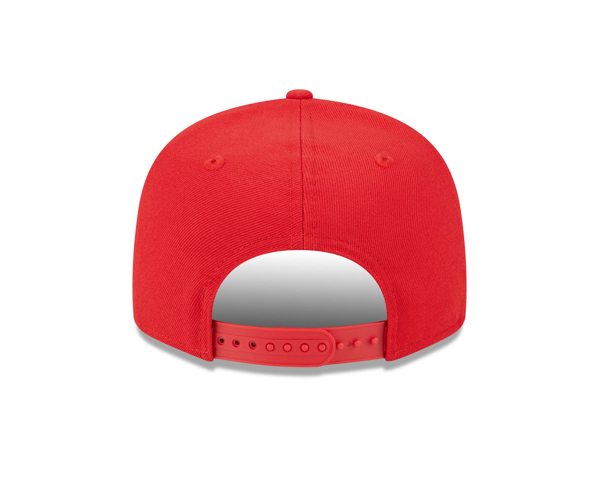 Toronto Raptors NBA New Era Men Red 9Fifty E3 Two Patch Snapback product image 2, provided for visual reference and product