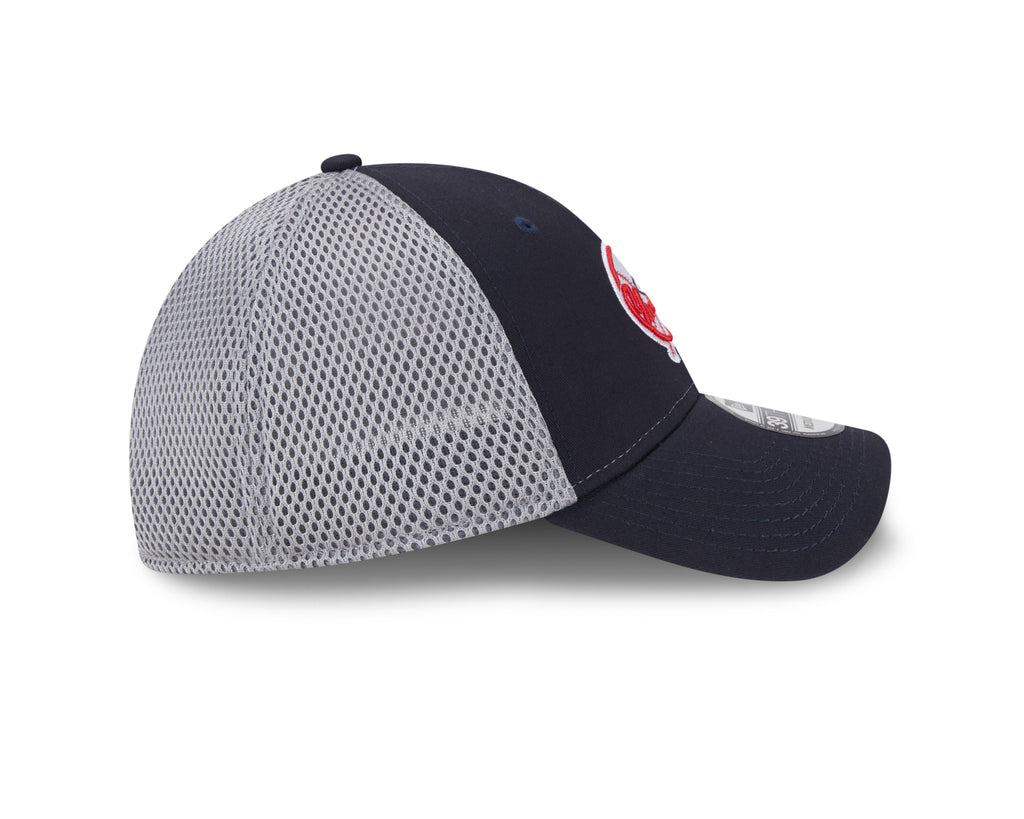 New York Yankees MLB New Era Men Navy/Grey 39Thirty Mesh Stretch Fit Hat product image 7, provided for visual reference and