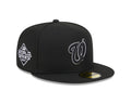 Washington Nationals MLB New Era Men Black 59Fifty 2019 World Series Fitted Hat product image 1, provided for visual