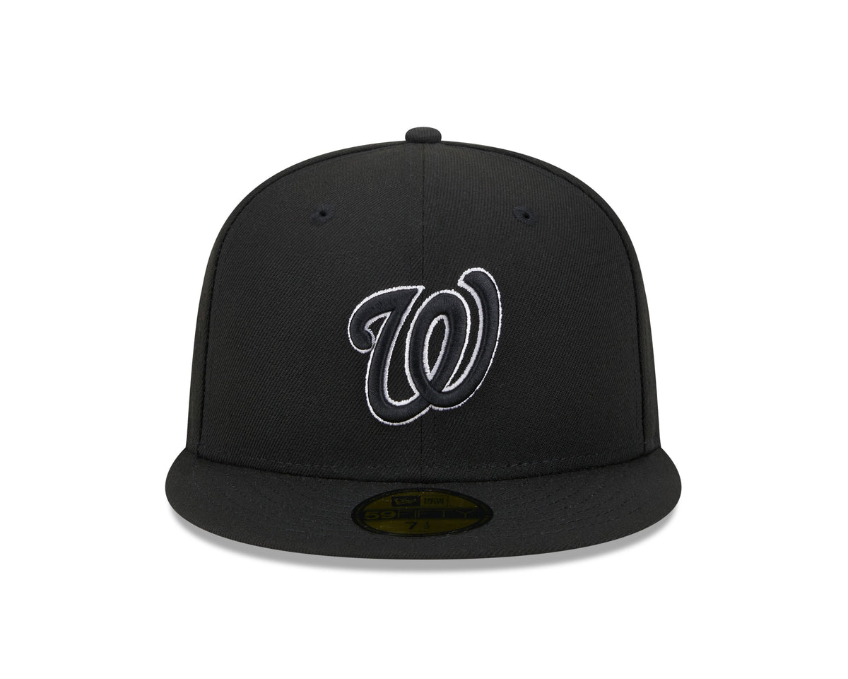 Washington Nationals MLB New Era Men Black 59Fifty 2019 World Series Fitted Hat product image 4, provided for visual