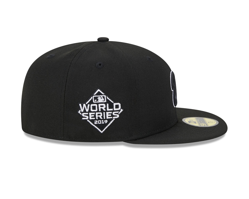 Washington Nationals MLB New Era Men Black 59Fifty 2019 World Series Fitted Hat product image 6, provided for visual