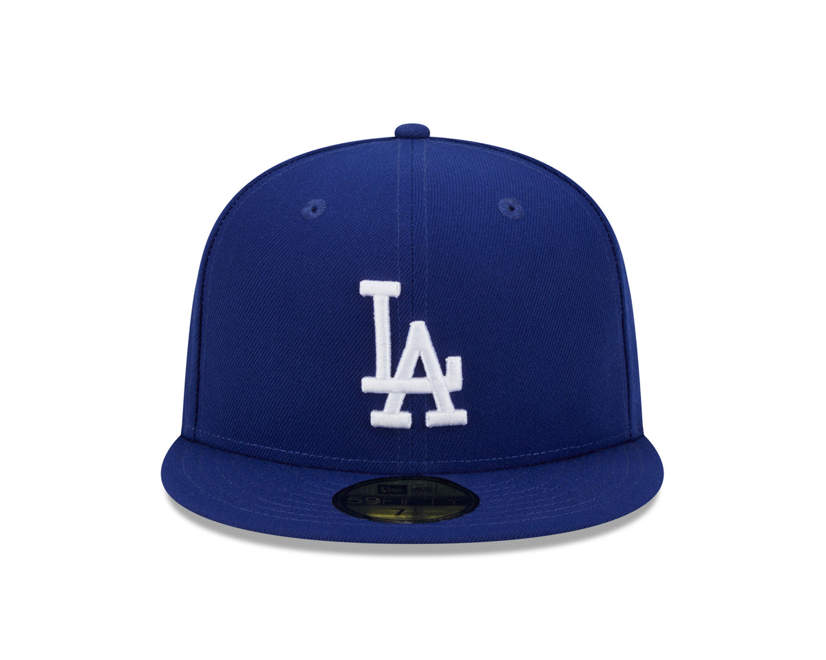Los Angeles Dodgers MLB New Era Men Royal Blue 59Fifty 2020 World Series Fitted Hat product image 3, provided for visual