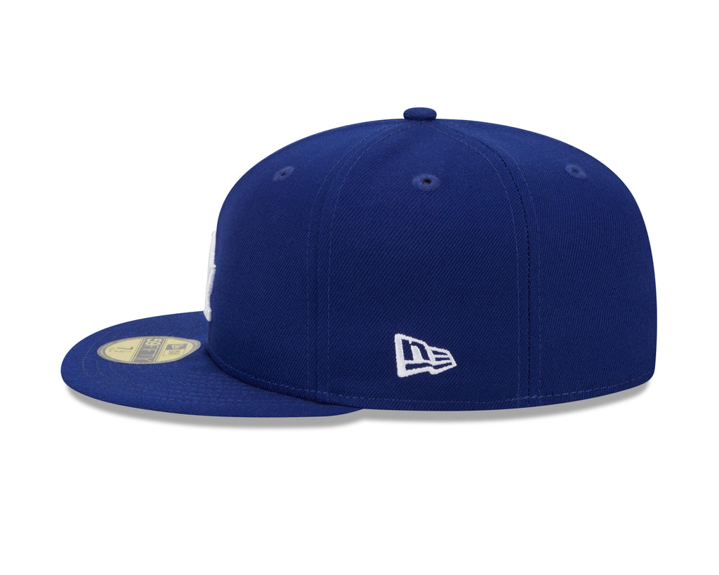 Los Angeles Dodgers MLB New Era Men Royal Blue 59Fifty 2020 World Series Fitted Hat product image 6, provided for visual