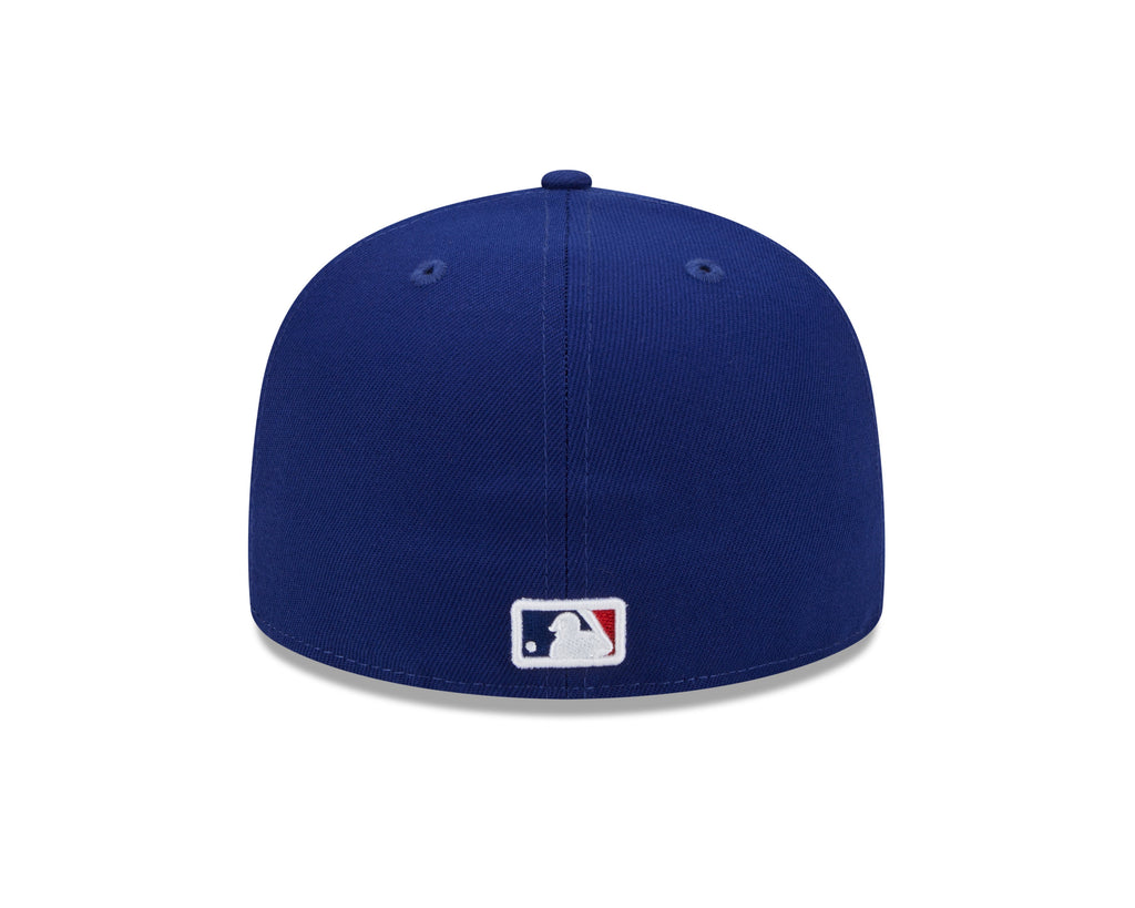 Los Angeles Dodgers MLB New Era Men Royal Blue 59Fifty 2020 World Series Fitted Hat product image 7, provided for visual