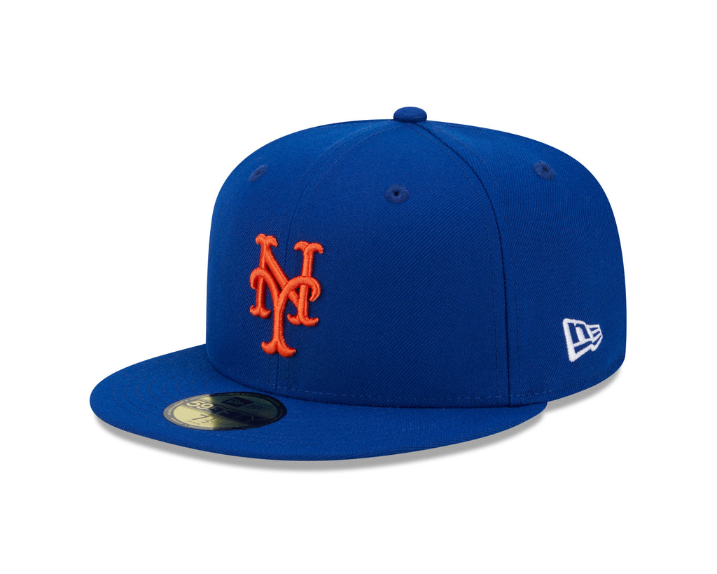 New York Mets MLB New Era Men Royal Blue 59Fifty 1986 World Series Fitted Hat product image 2, provided for visual reference