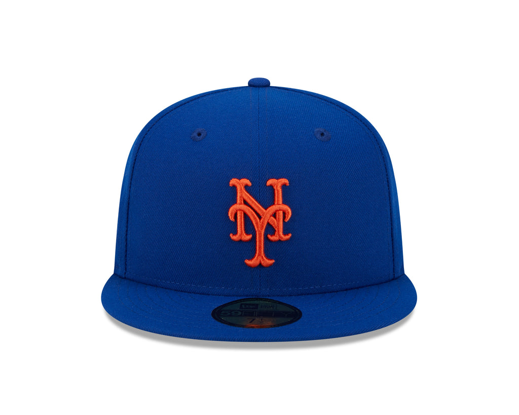 New York Mets MLB New Era Men Royal Blue 59Fifty 1986 World Series Fitted Hat product image 5, provided for visual reference