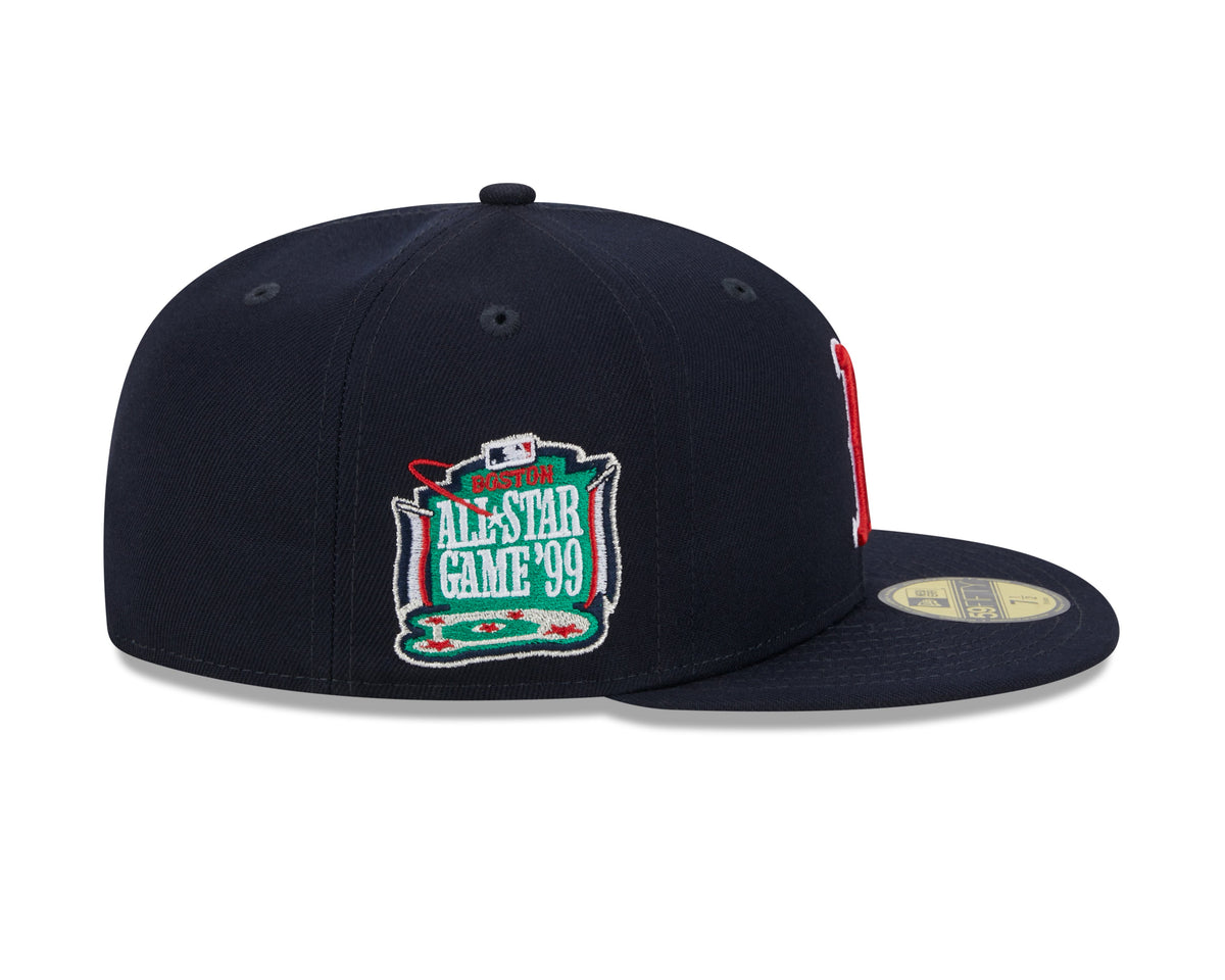 Boston Red Sox MLB New Era Men Black 59Fifty 1999 All Star Game Fitted Hat product image 7, provided for visual reference