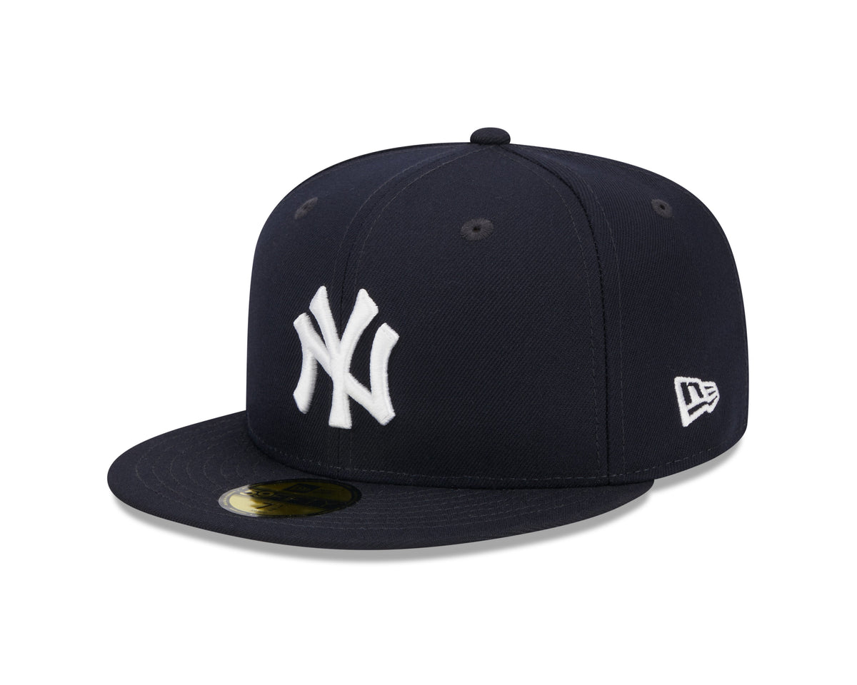 New York Yankees MLB New Era Men Navy 59Fifty 2000 World Series Fitted Hat product image 2, provided for visual reference