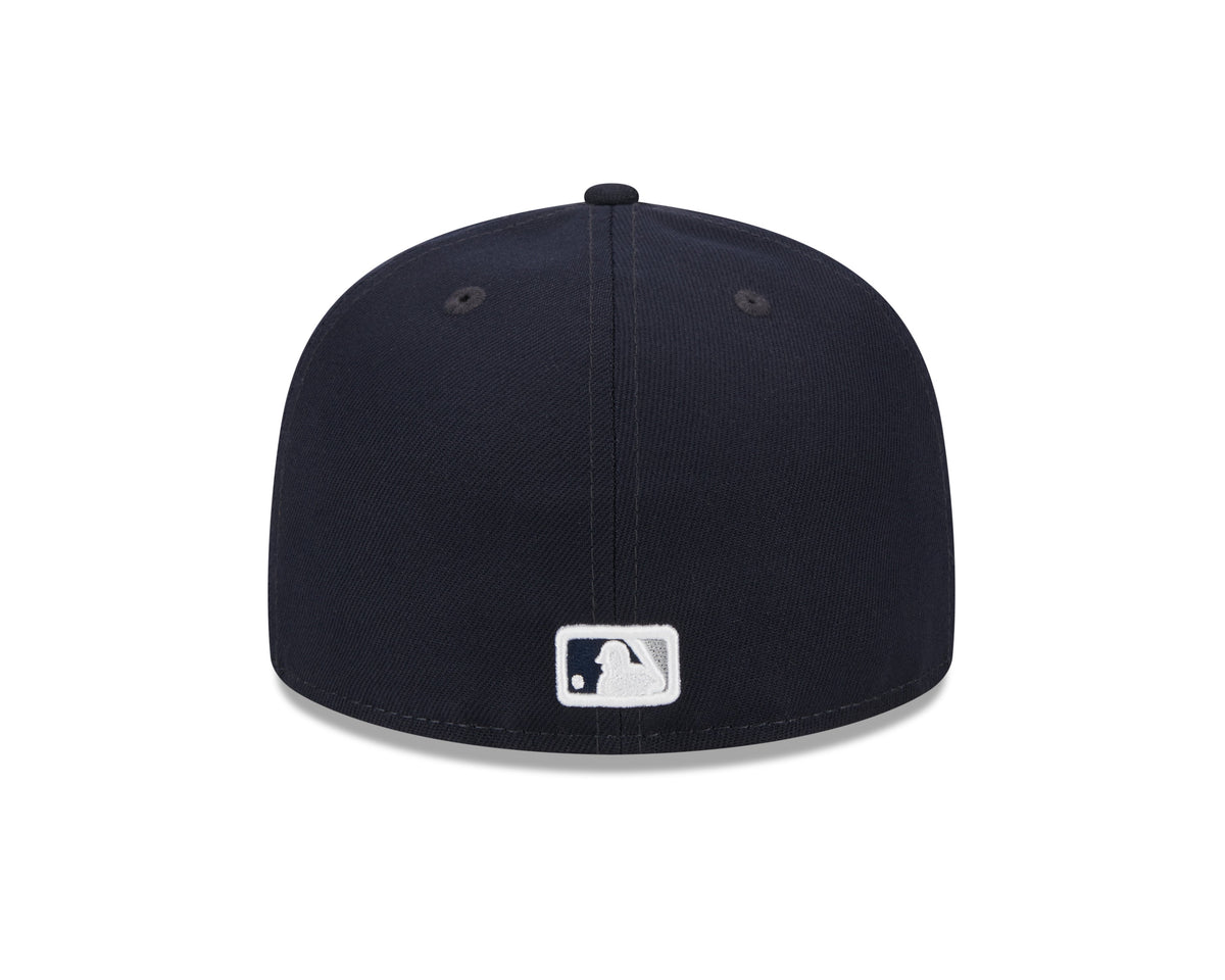 New York Yankees MLB New Era Men Navy 59Fifty 2000 World Series Fitted Hat product image 4, provided for visual reference