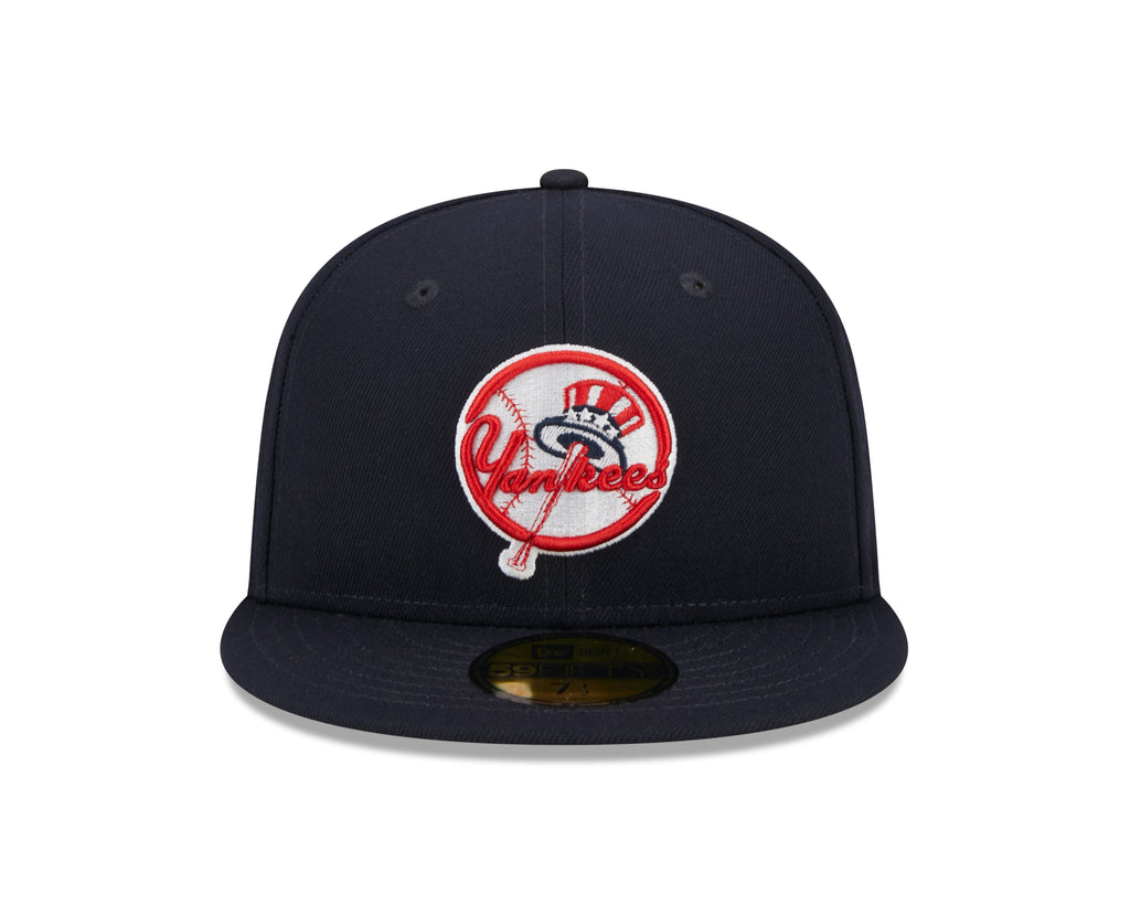 New York Yankees MLB New Era Men Navy 59Fifty Alternate 2000 World Series Fitted Hat product image 5, provided for visual