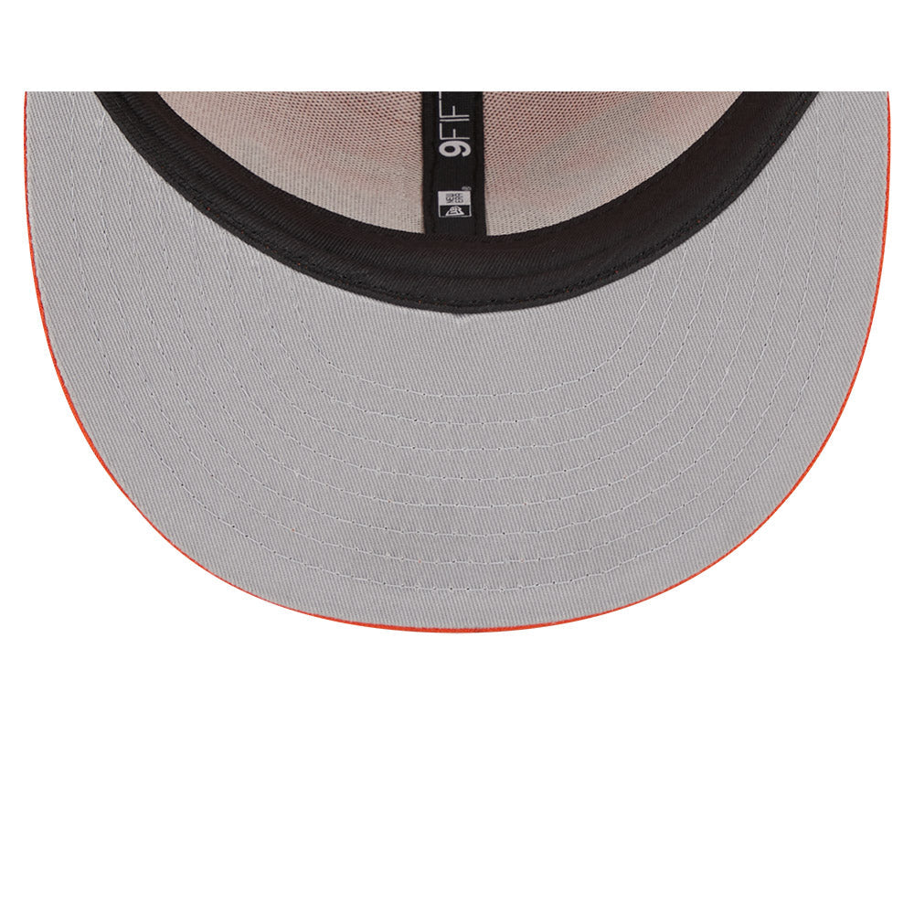 Chicago Bears New Era 9FIFTY Script Orange Snapback Hat product image 7, provided for visual reference and product detail
