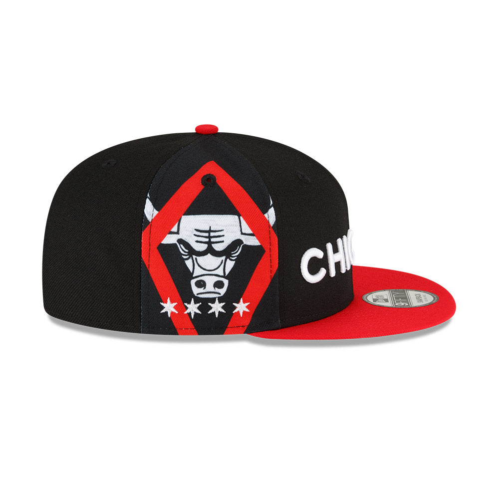 Chicago Bulls City Edition New Era 9FIFTY Snapback Hat product image 4, provided for visual reference and product detail