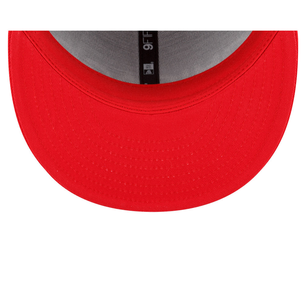 Chicago Bulls City Edition New Era 9FIFTY Snapback Hat product image 7, provided for visual reference and product detail