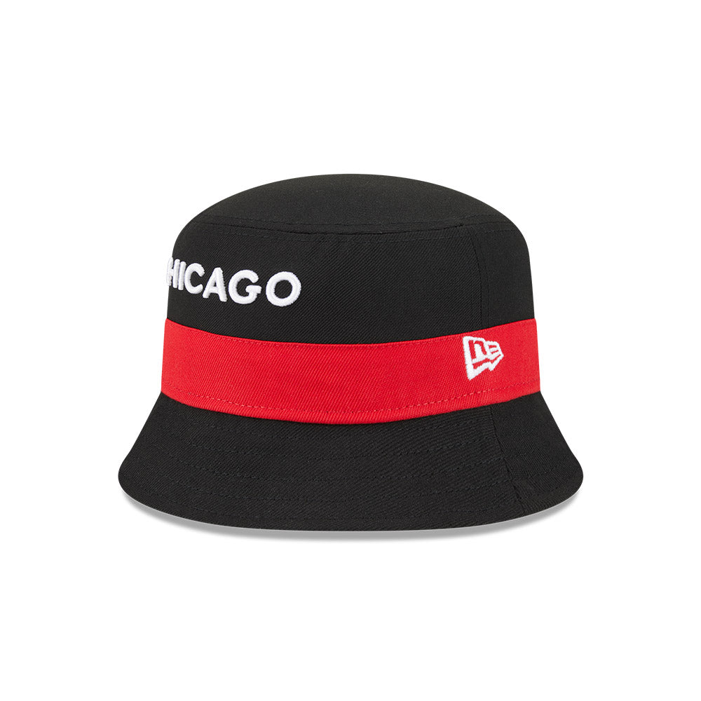 Chicago Bulls City Edition Bucket Hat product image 4, provided for visual reference and product detail review