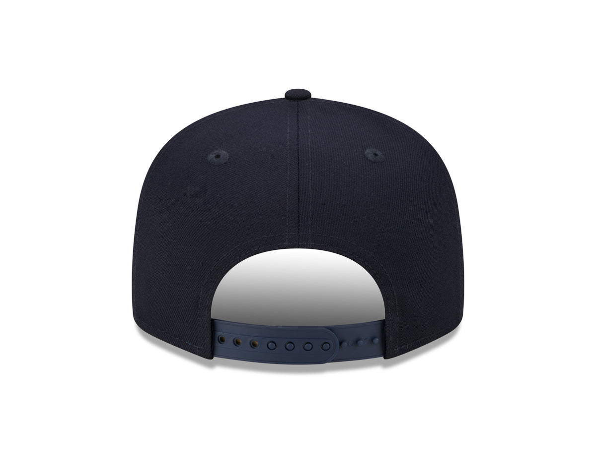 Atlanta Braves MLB New Era Men White/Navy 9Fifty 2024 Batting Practice Snapback product image 2, provided for visual