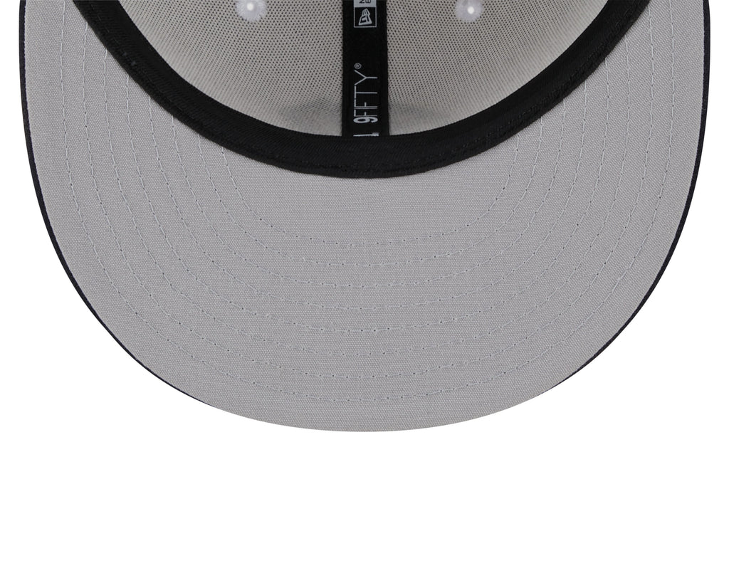 Atlanta Braves MLB New Era Men White/Navy 9Fifty 2024 Batting Practice Snapback product image 7, provided for visual