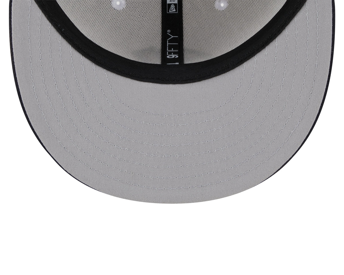 Atlanta Braves MLB New Era Men White/Navy 9Fifty 2024 Batting Practice Snapback product image 7, provided for visual