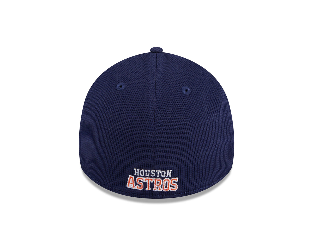 Houston Astros MLB New Era Men Orange/Navy 39Thirty 2024 Batting Practice Stretch Fit Hat product image 2, provided for