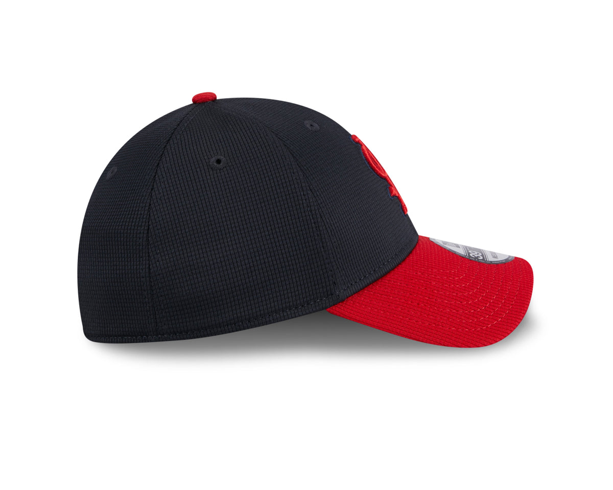 St. Louis Cardinals MLB New Era Men Navy 39Thirty 2024 Batting Practice Stretch Fit Hat product image 6, provided for visual