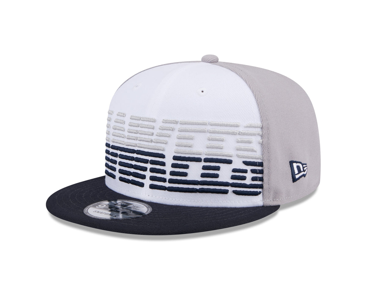 New York Yankees MLB New Era Men White/Navy 9Fifty Throwback Snapback product image 3, provided for visual reference and