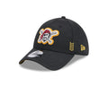 Pittsburgh Pirates MLB New Era Men Black 39Thirty 2024 Clubhouse Stretch Fit Hat product image 1, provided for visual