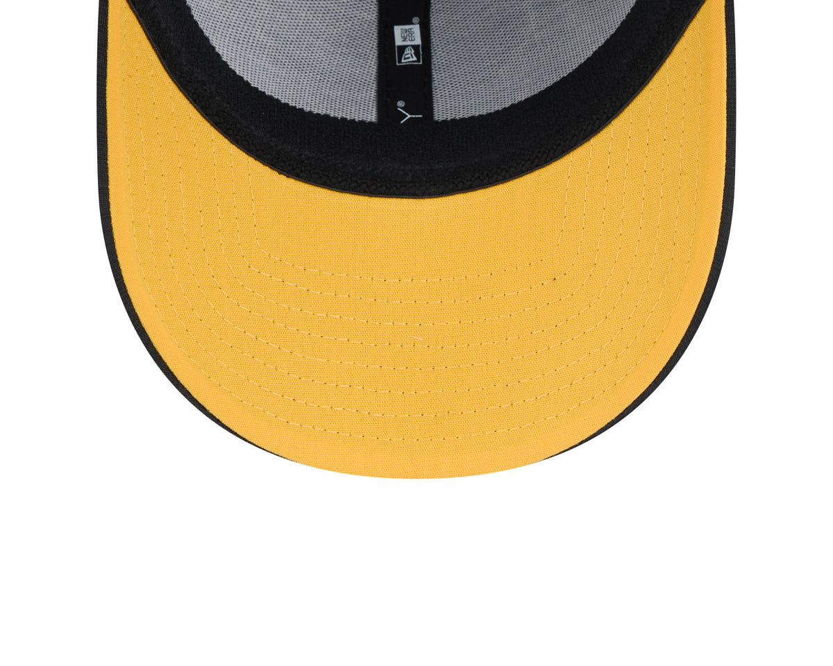Pittsburgh Pirates MLB New Era Men Black 39Thirty 2024 Clubhouse Stretch Fit Hat product image 7, provided for visual