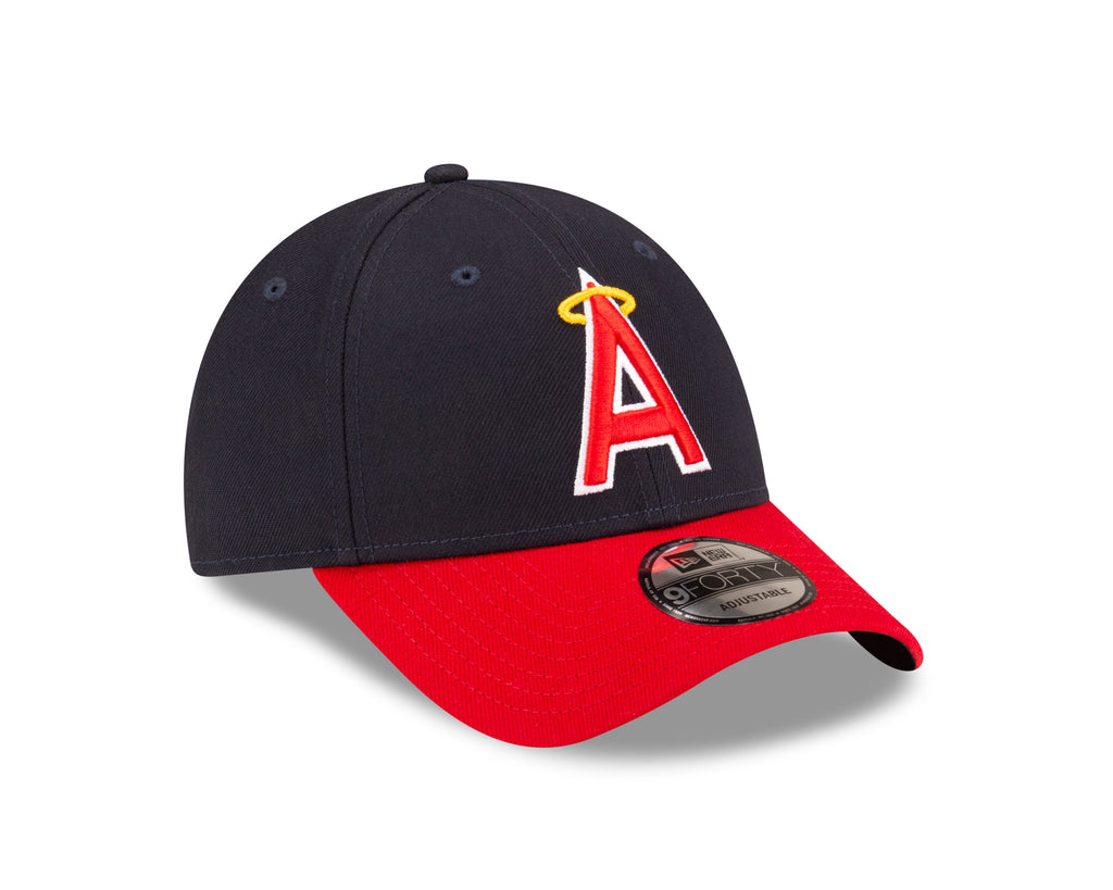 Anaheim Angels MLB New Era Men Red 9Forty The League Alternate Adjustable Hat product image 2, provided for visual reference