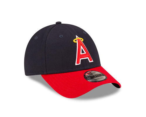 Anaheim Angels MLB New Era Men Red 9Forty The League Alternate Adjustable Hat product image 2, provided for visual reference