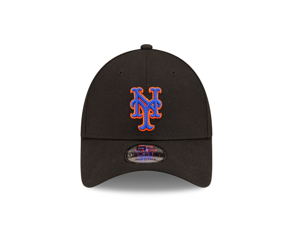 New York Mets MLB New Era Men Black 9Forty The League Alternate Adjustable Hat product image 5, provided for visual
