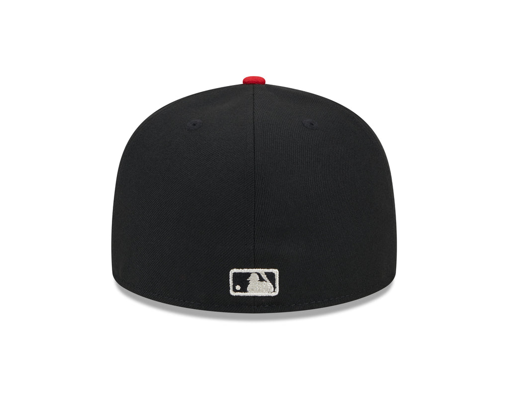 Boston Red Sox MLB New Era Men Black Camo 59Fifty Metallic Fitted Hat product image 2, provided for visual reference and