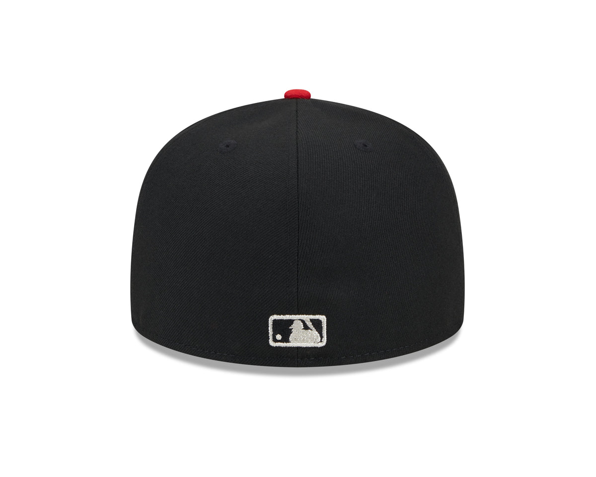 Boston Red Sox MLB New Era Men Black Camo 59Fifty Metallic Fitted Hat product image 2, provided for visual reference and