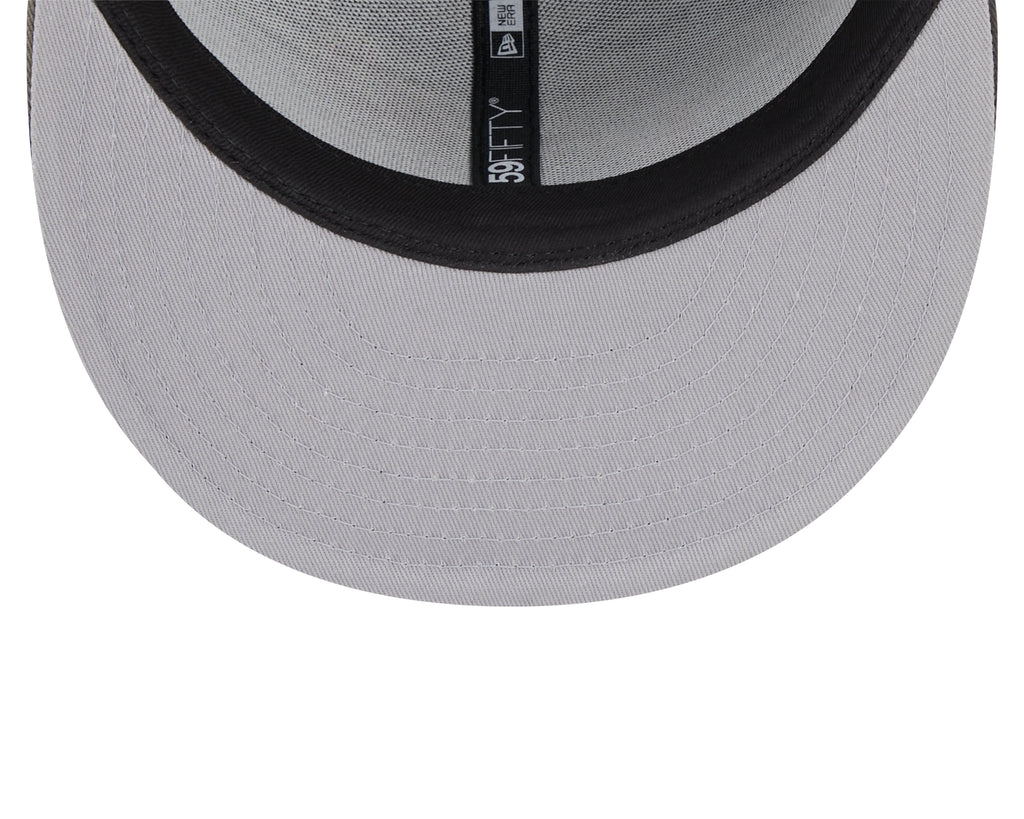 Boston Red Sox MLB New Era Men Black Camo 59Fifty Metallic Fitted Hat product image 7, provided for visual reference and