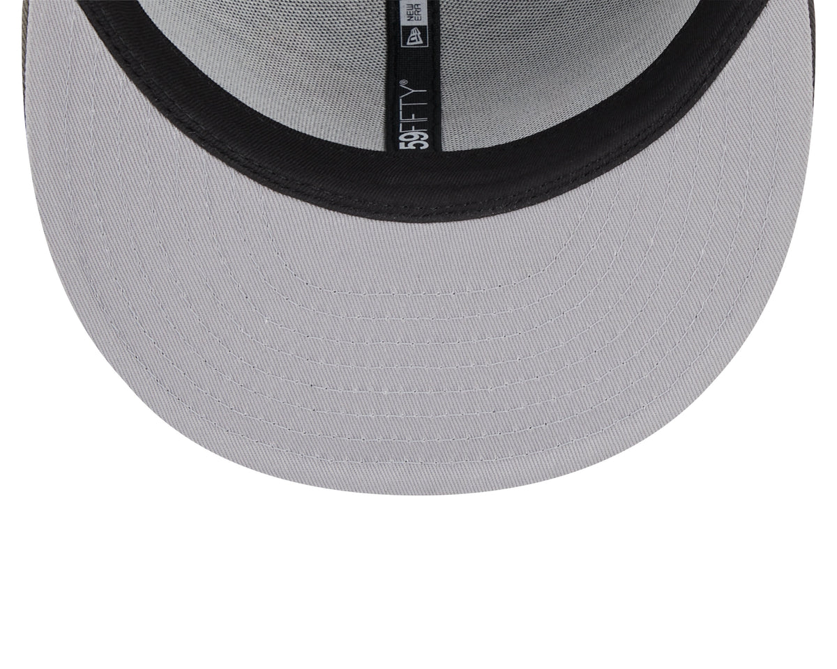 Boston Red Sox MLB New Era Men Black Camo 59Fifty Metallic Fitted Hat product image 7, provided for visual reference and