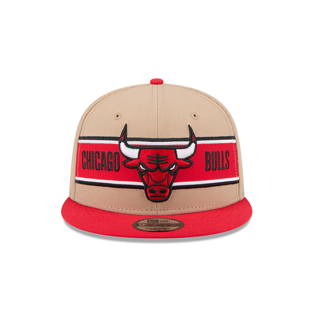 Chicago Bulls 2024 Draft New Era 9FIFTY Snapback Hat product image 2, provided for visual reference and product detail review