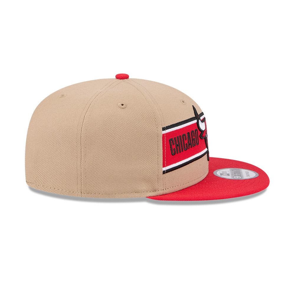 Chicago Bulls 2024 Draft New Era 9FIFTY Snapback Hat product image 4, provided for visual reference and product detail review