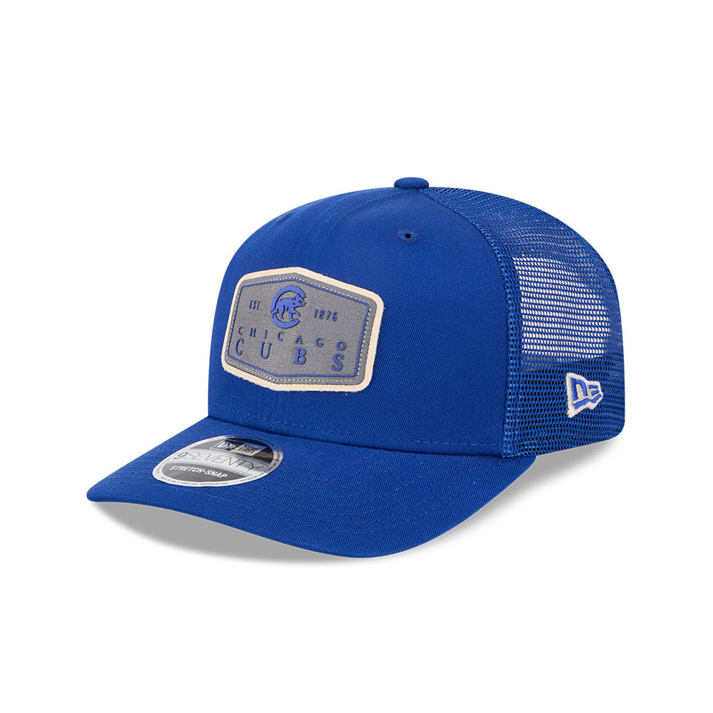 Chicago Cubs New Era 9SEVENTY Labeled Stretch Snapback Hat product image 3, provided for visual reference and product detail