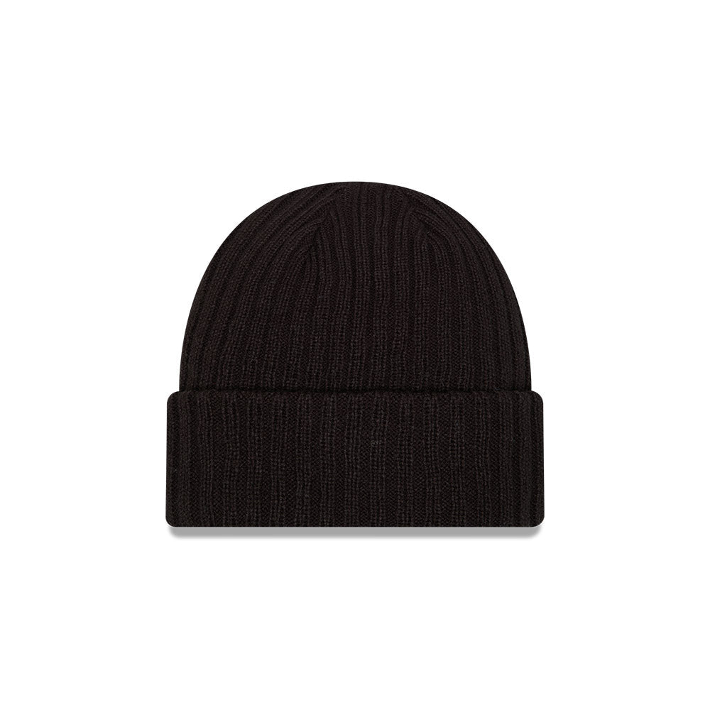 Chicago Bulls Patched 19930 Cuffed Knit Hat product image 2, provided for visual reference and product detail review
