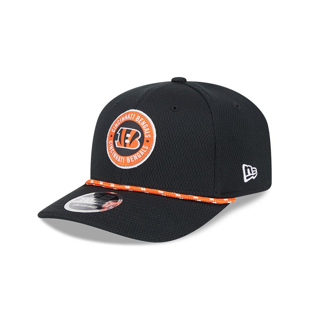 Cincinatti Bengals 2024 Sideline New Era 9SEVENTY Rope Hat product image 3, provided for visual reference and product detail