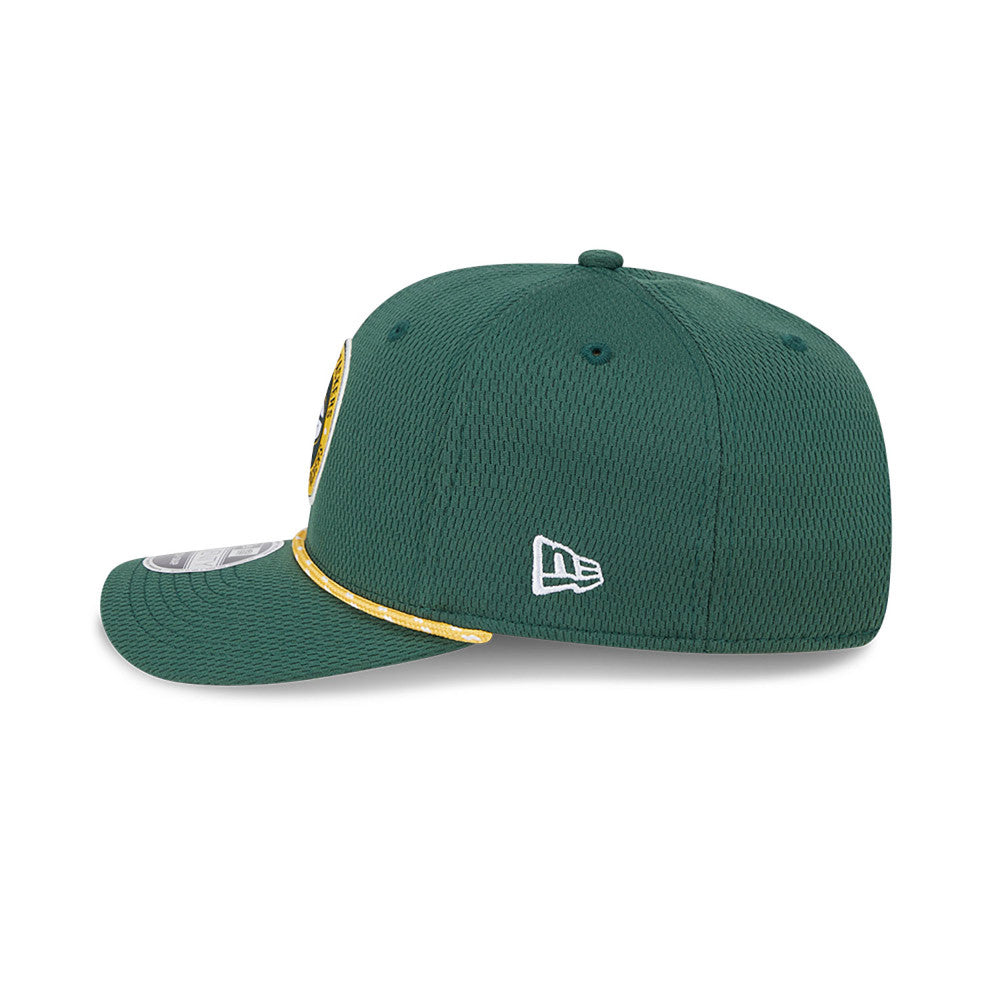 Green Bay Packers 2024 Sideline New Era 9SEVENTY Rope Hat product image 5, provided for visual reference and product detail