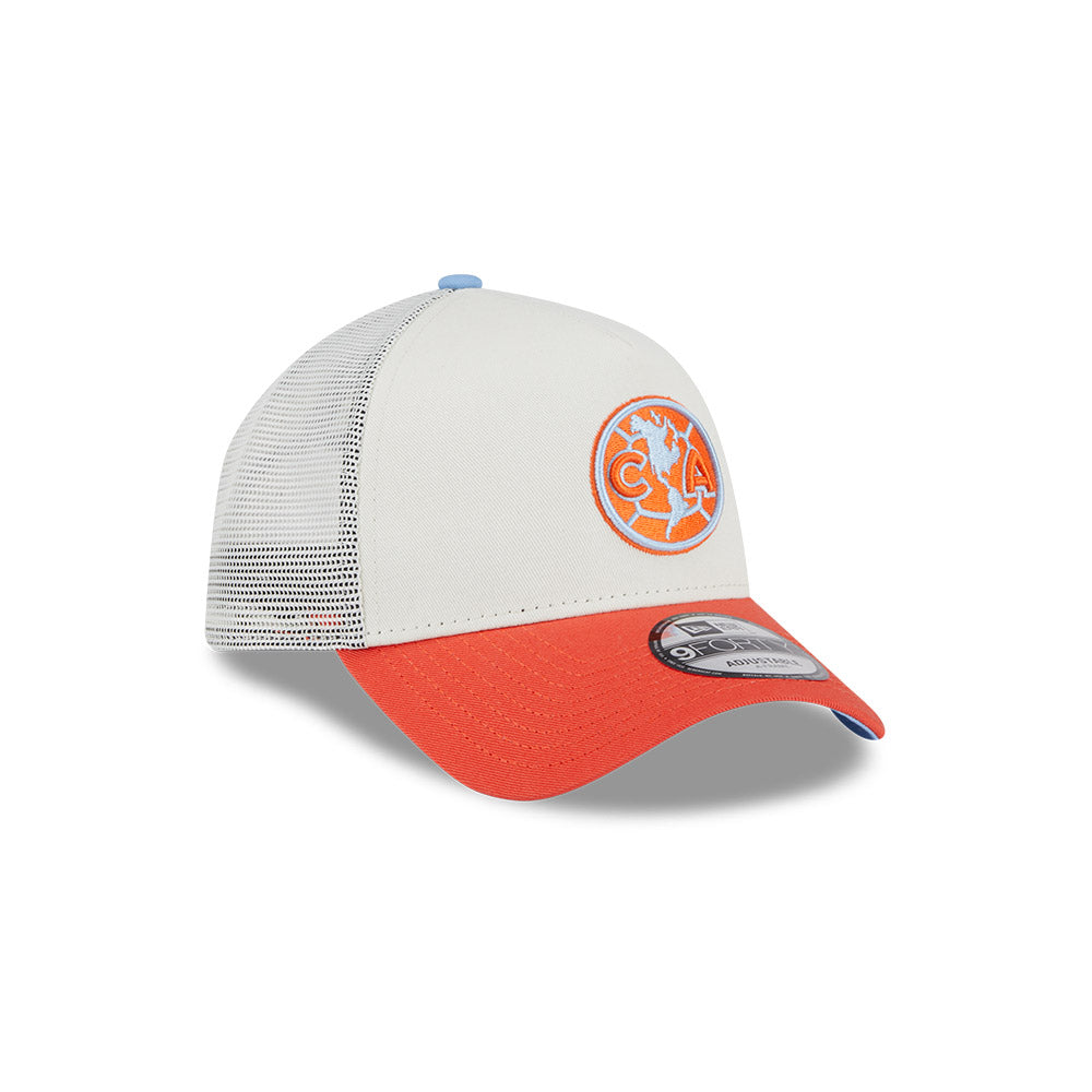Club de Fútbol América S.A. de C.V. Club America New Era 9FORTY A-Frame Adjustable Hat product image 3, provided for visual