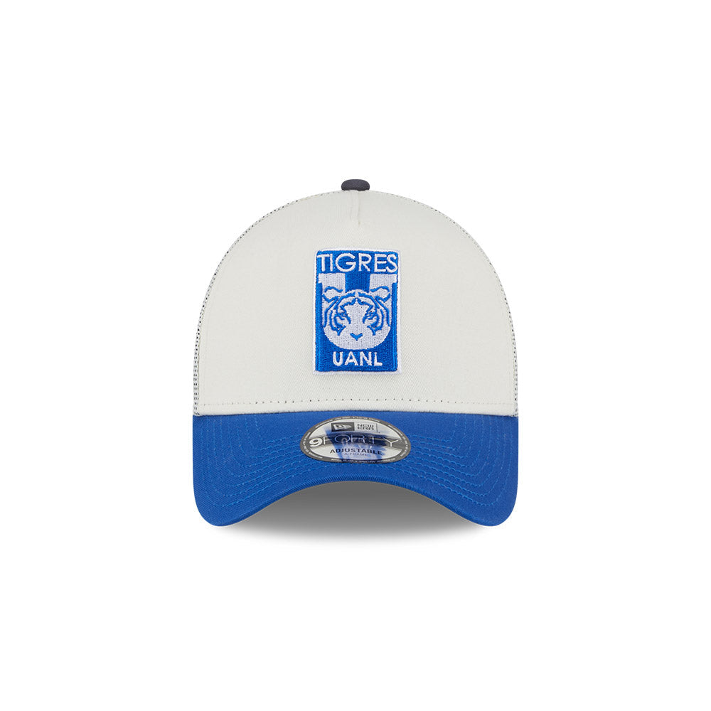 Tigres de México UANL New Era 9FORTY A-Frame Adjustable Hat product image 2, provided for visual reference and product