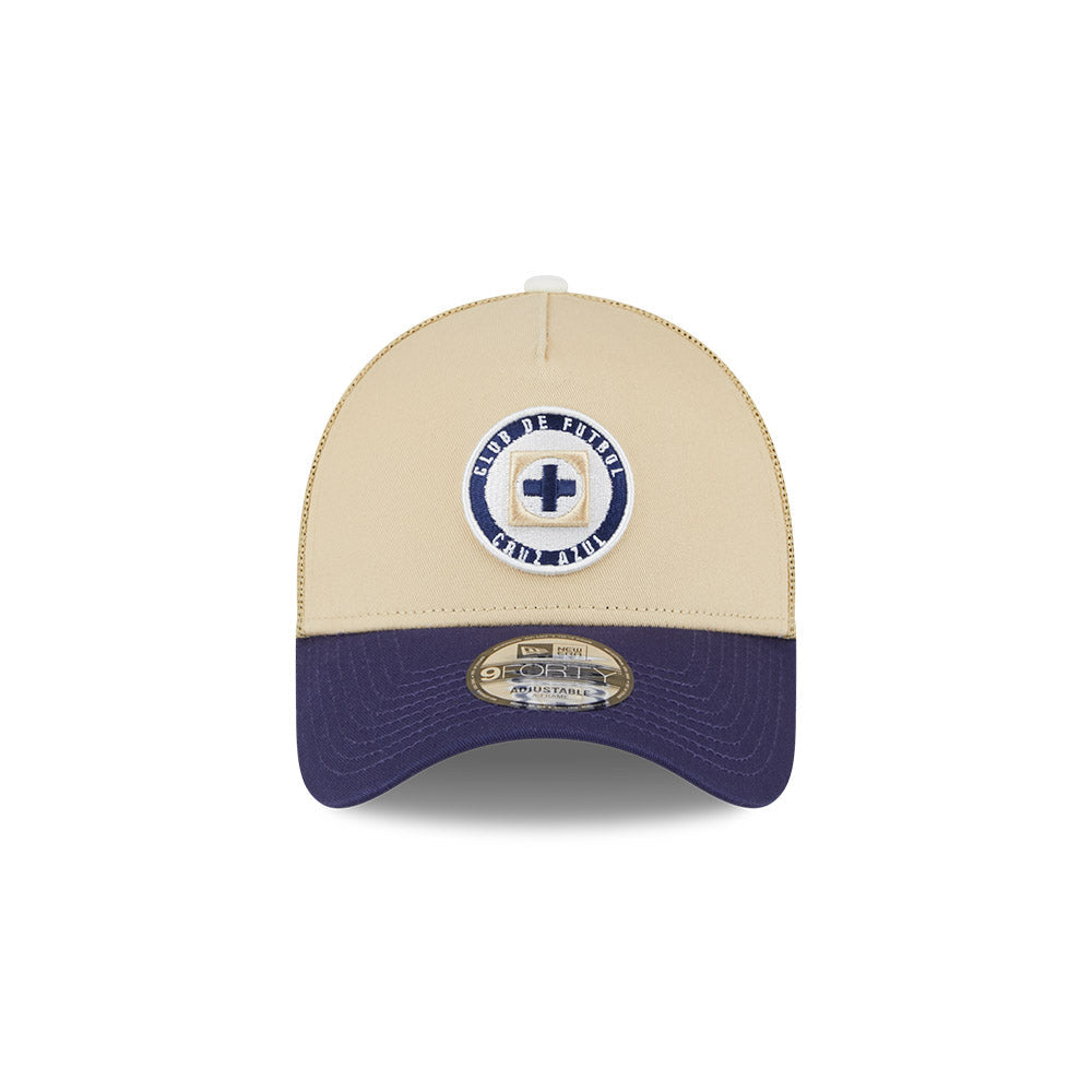 Club de Futbol Cruz Azul S.A. de C.V. Cruz Azul New Era 9FORTY A-Frame Adjustable Hat product image 2, provided for visual
