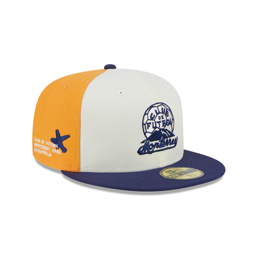 Club de Fubol Monterrey Rayados New Era 59FIFTY Fitted Hat product image 3, provided for visual reference and product detail