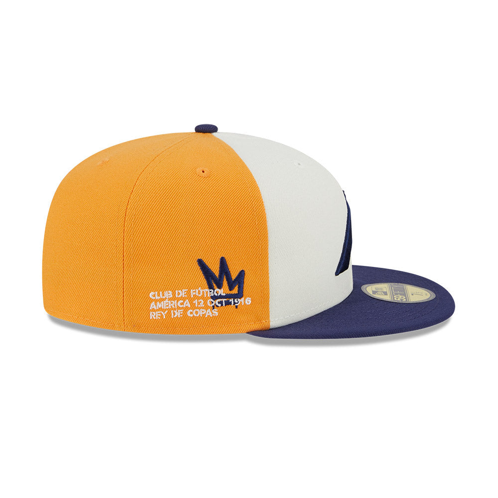Club de Fútbol América S.A. de C.V. Club America Mexico Retro 59FIFTY Fitted Hat product image 4, provided for visual