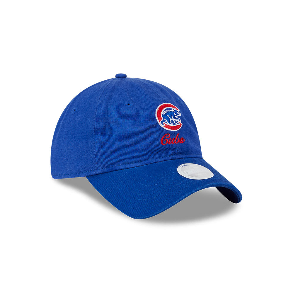 Chicago Cubs New Era Women Royal Preppy Team 9TWENTY Adjustable Hat product image 3, provided for visual reference and